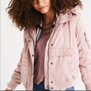 American Eagle pink winter jacket!